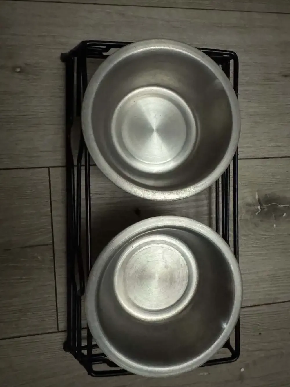 Vibrant Life Elevated Dog Cat Metal Diner with Stainless Steel Bowls